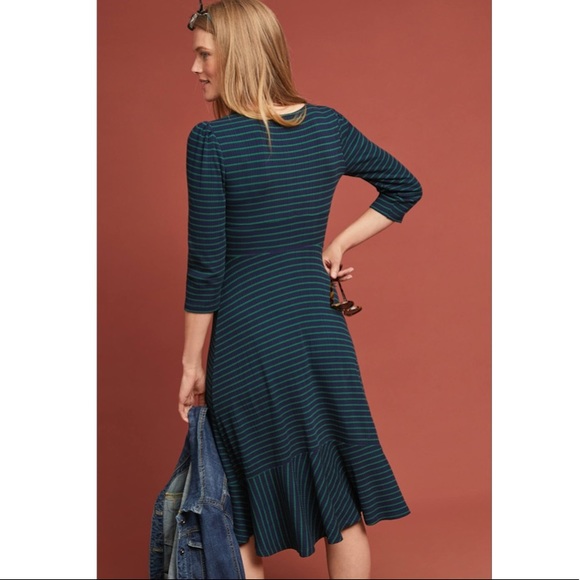 Anthropologie Maeve Flores Striped Dress - Picture 3 of 14